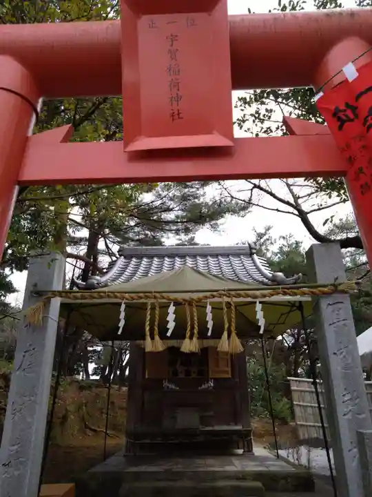 宇賀稲荷神社の本殿・本堂