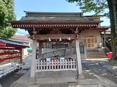 滝野川八幡神社の手水舎