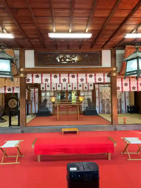 宇多須神社の本殿・本堂
