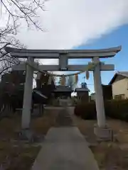 八幡浅間神社の鳥居