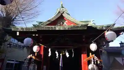 篠原稲荷神社の本殿・本堂
