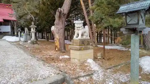 網走神社の狛犬