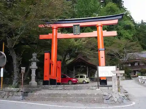 金櫻神社の鳥居