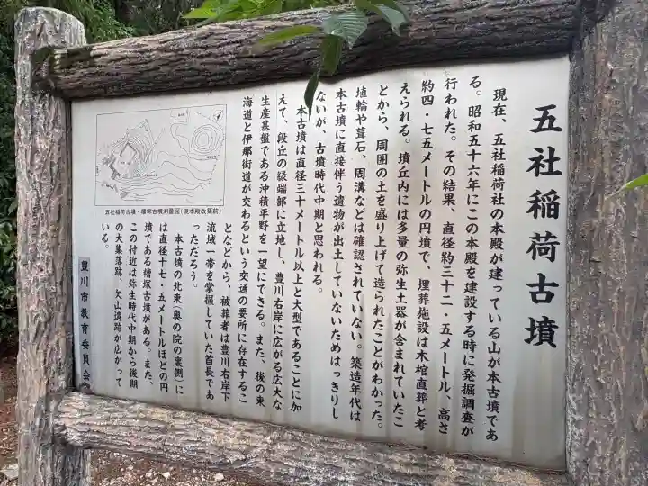 五社稲荷社の歴史