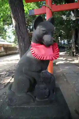 松庵稲荷神社の狛犬