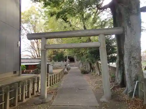 河俣神社の鳥居