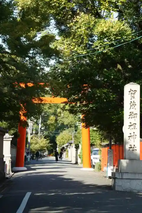 賀茂御祖神社(下鴨神社)の鳥居