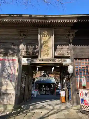 碓氷峠熊野神社の山門