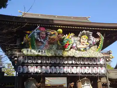 寒川神社の山門・神門