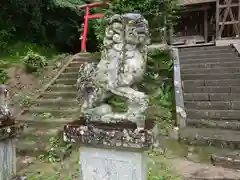 天伯神社の狛犬