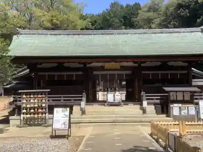 上地八幡宮の本殿・本堂