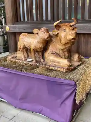 若宮八幡社の狛犬