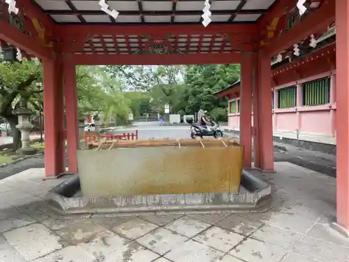 富士山本宮浅間大社の手水舎