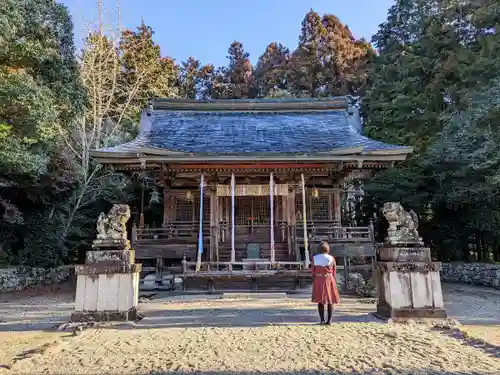 矢川神社の本殿・本堂