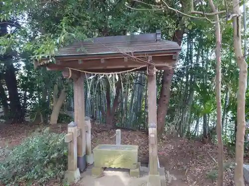 竹内神社の手水舎
