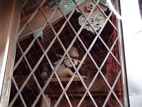 出雲路幸神社の狛犬