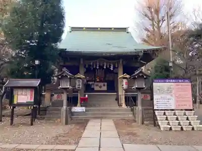 上目黒氷川神社の本殿・本堂