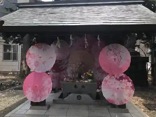 札幌諏訪神社の手水舎