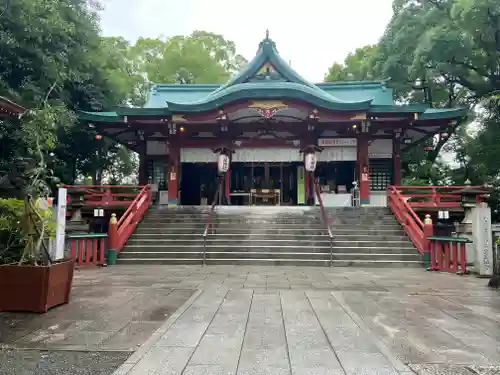多摩川浅間神社の本殿・本堂