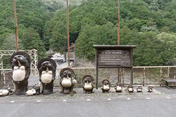 御髪神社の周辺