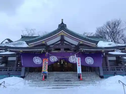 札幌護國神社の初詣