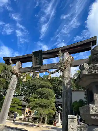 松陰神社の鳥居