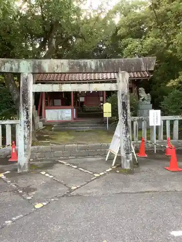 津島神社の鳥居