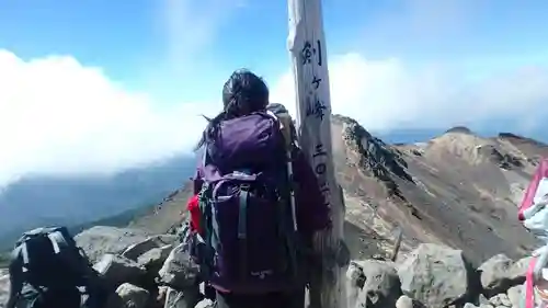 乗鞍本宮の景色