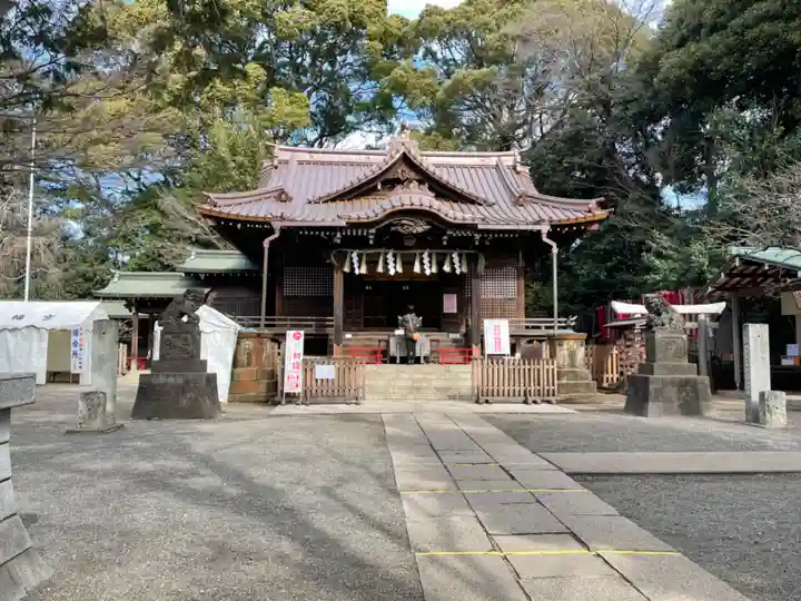 代々木八幡宮の本殿・本堂