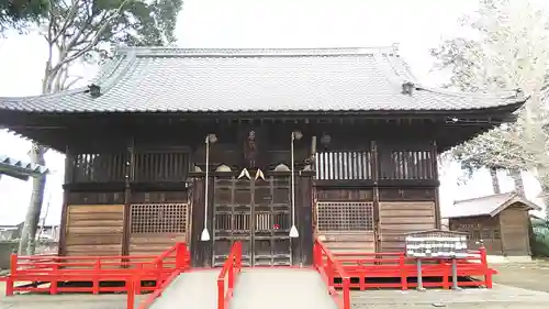 西金野井香取神社の本殿