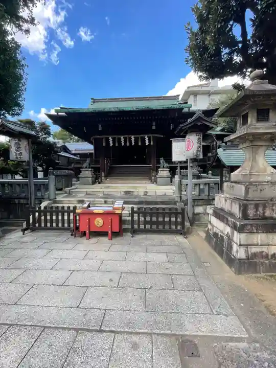 五條天神社の本殿・本堂