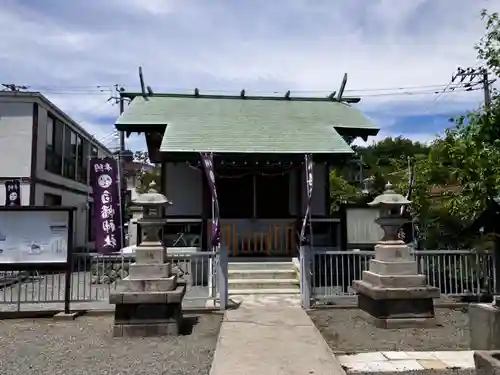 白幡神社の本殿・本堂