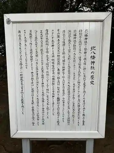 北八幡神社の歴史
