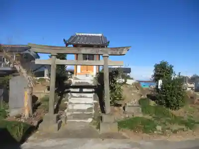 根本山神社の鳥居