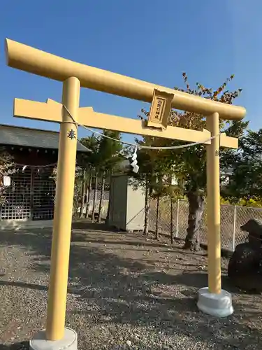 西野竹神社の鳥居