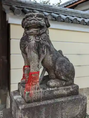 御霊神社の狛犬