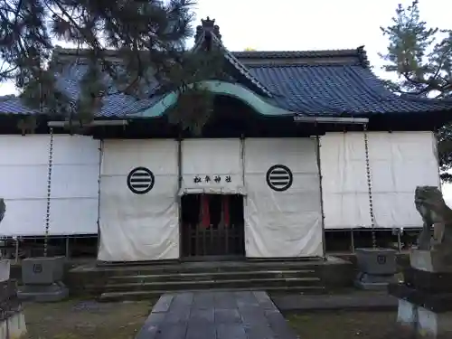  松阜神社の本殿・本堂