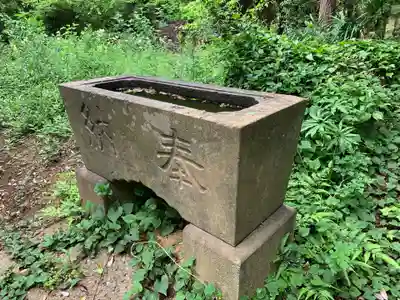 蔵王神社の手水舎