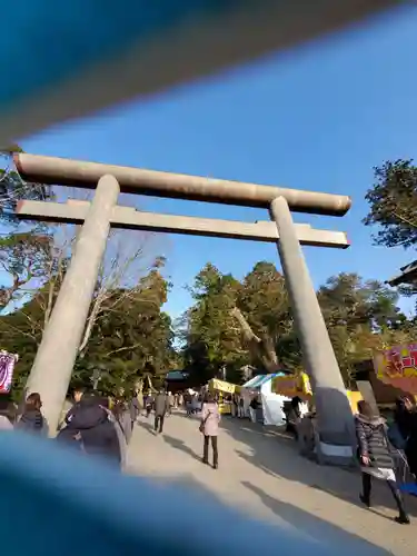 鹿島神宮の鳥居