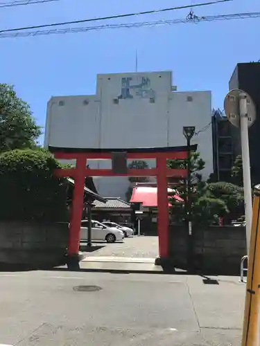 羽衣町厳島神社（関内厳島神社・横浜弁天）の鳥居