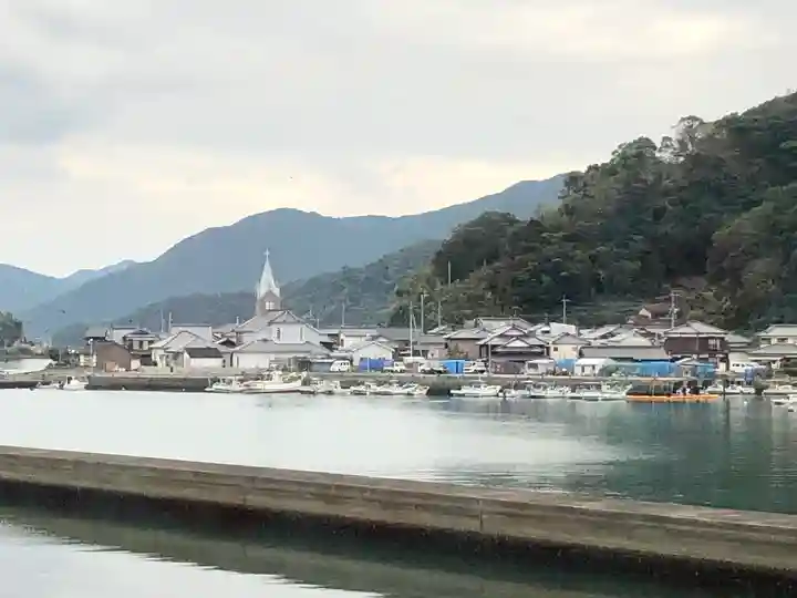 カトリック崎津教会の周辺