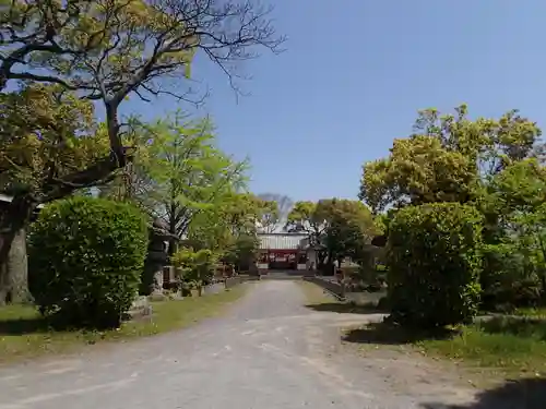 和間神社の庭園