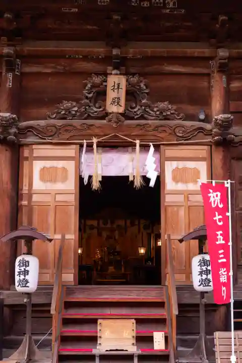 武水別神社(長野県)
