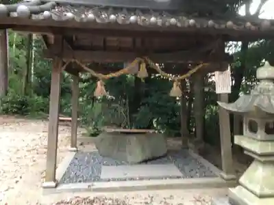 火幡神社の手水舎
