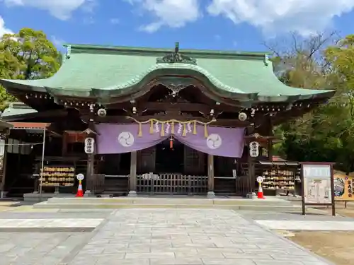 唐津神社の本殿・本堂