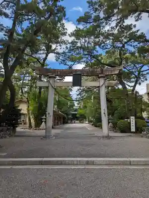 浜松八幡宮の鳥居