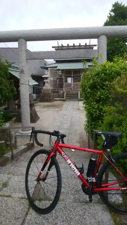 熊野神社の鳥居
