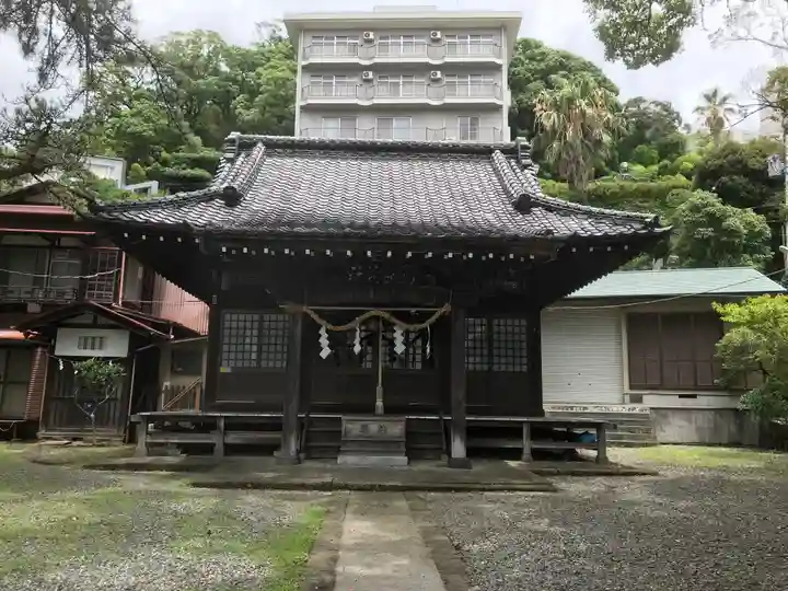 湯前神社の本殿・本堂