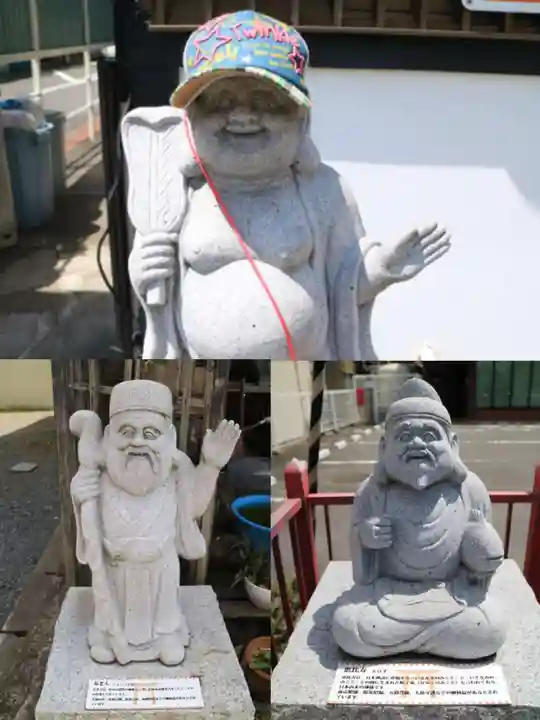 佐沼羽黒神社の像