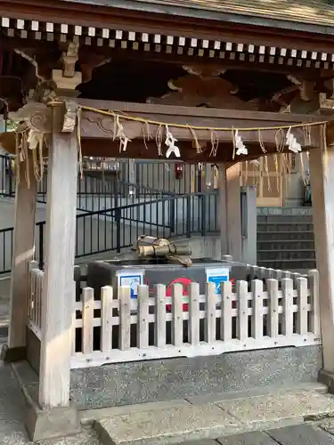 滝野川八幡神社の手水舎